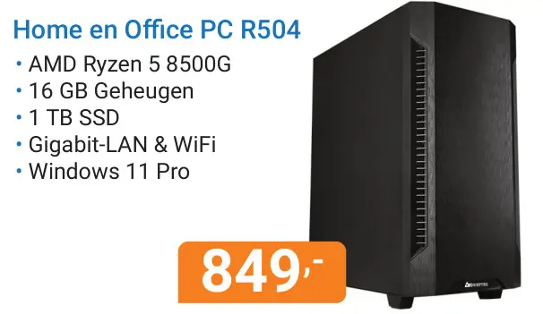 Aanbieding: Home en Office PC R504