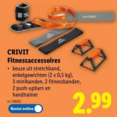 Promotie: Fitnessaccessoires