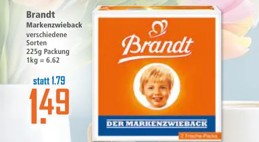 Aanbieding: Markenzwieback