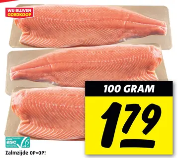 Aanbieding: Zalmzijde