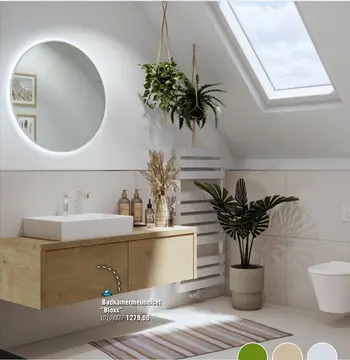 Aanbieding: Badkamermeubelset "Bloxx"