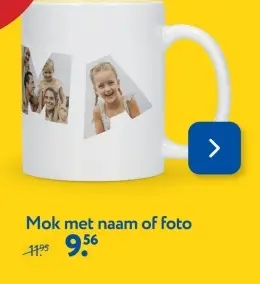 Aanbieding: Mok met foto