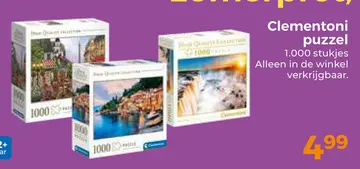 Aanbieding: Clementoni puzzel