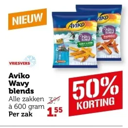 Aanbieding: Aviko Wavy blends