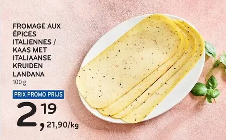 Offre: Fromage aux épices italiennes / kaas met ital