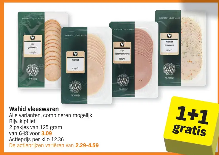 Promotie: Wahid vleeswaren