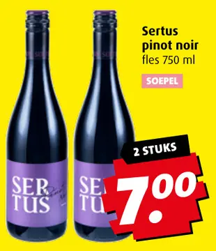 Aanbieding: Sertus pinot noir