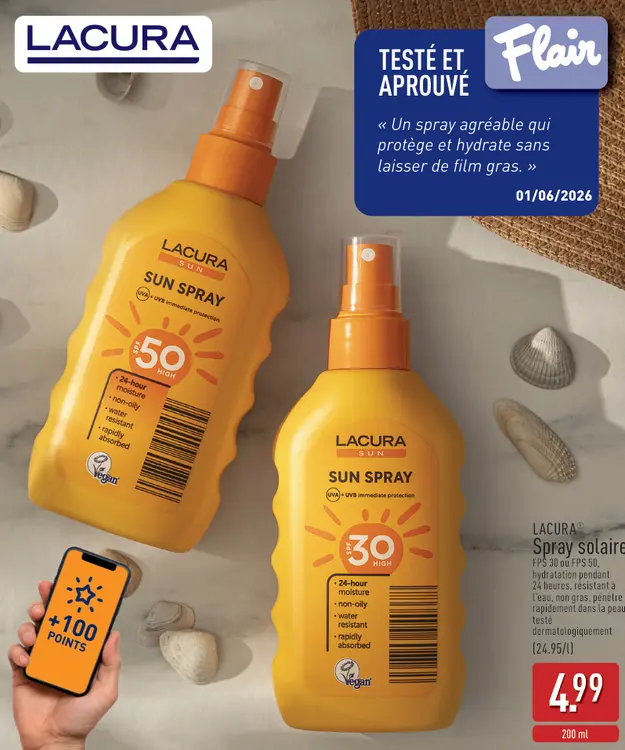 Offre: Spray solaire
