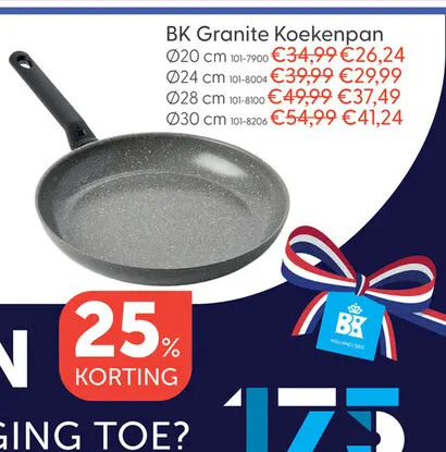 Aanbieding: BK Granite koekenpan Ø20 cm