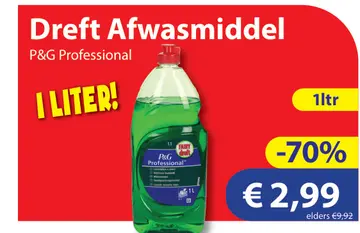 Aanbieding: Dreft Afwasmiddel