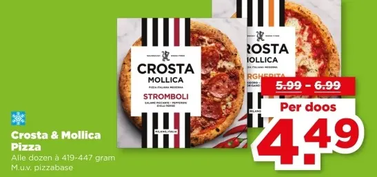 Aanbieding: Crosta & Mollica Pizza