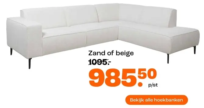 Promotie: Zand of beige