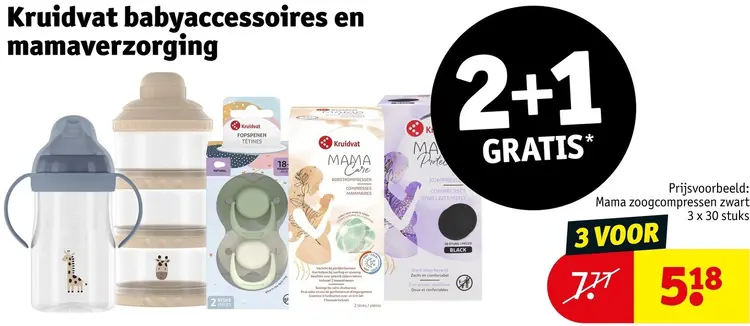 Aanbieding: Babyaccessoires en mamaverzorging