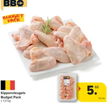 Aanbieding: Kippenvleugels Budget Pack
