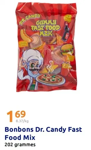 Offre: Bonbons Dr. Candy Fast Food Mix