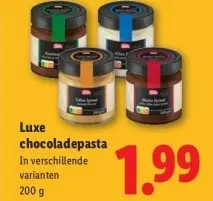Aanbieding: Luxe chocoladepasta