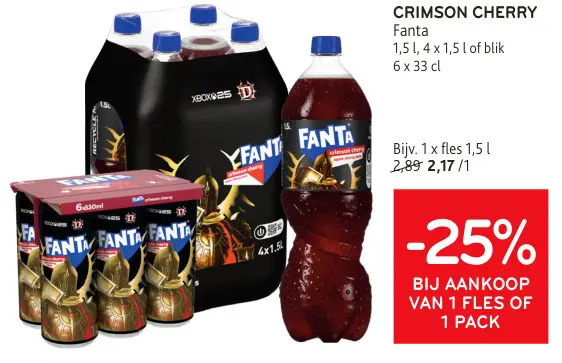 Promotie: Crimson cherry fanta