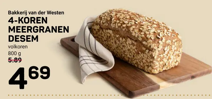 Aanbieding: 4-koren meergranen desem