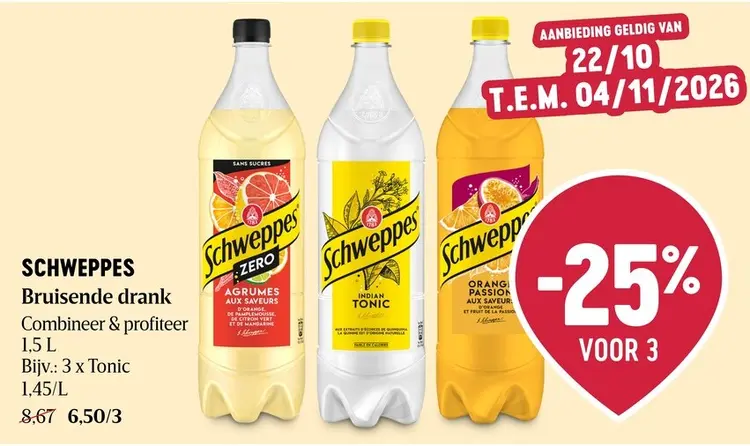 Promotie: Bruisende drank