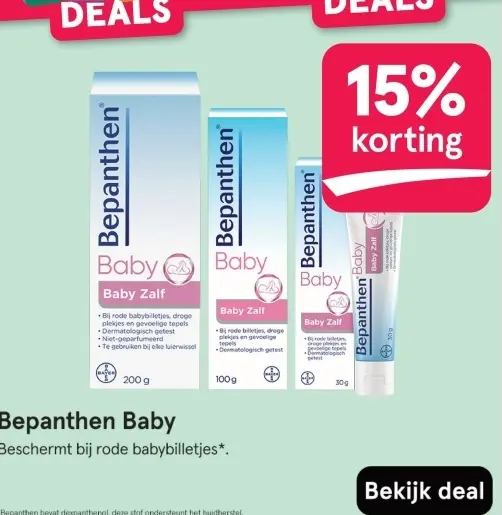 Aanbieding: Bepanthen Baby Zalf