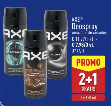 Promotie: Deospray