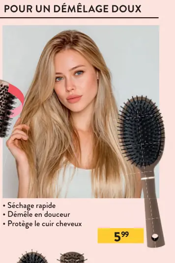Offre: Brosse à cheveux