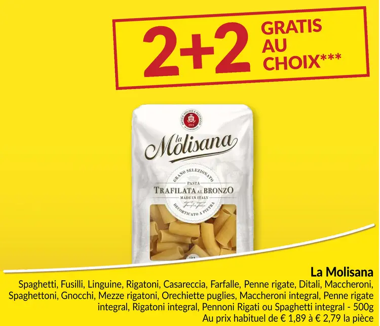 Offre: La Molisana