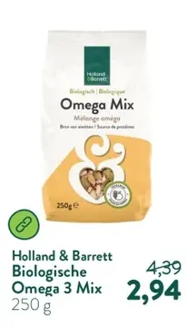 Aanbieding: Holland & Barrett Biologische Omega 3 Mix