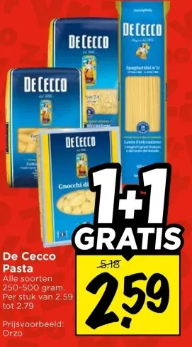 Aanbieding: Pasta
