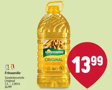 Aanbieding: Frituurolie