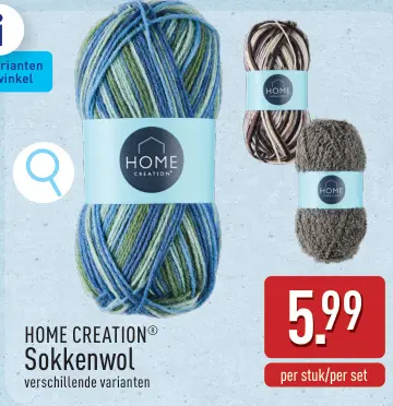 Aanbieding: Sokkenwol