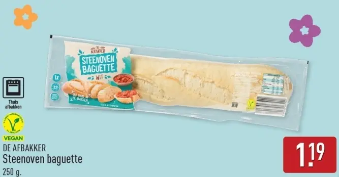 Aanbieding: Steenoven baguette