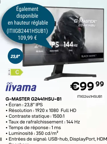 Offre: G-master g2441hsu-b1