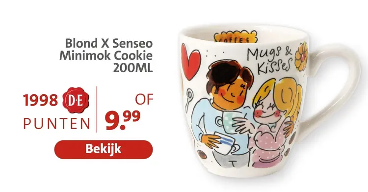 Aanbieding: Blond X Senseo Minimok Cookie