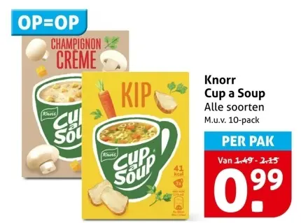 Aanbieding: Cup a Soup