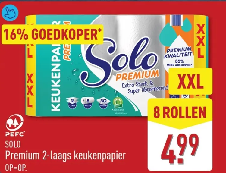 Aanbieding: Premium 2-laags keukenpapier