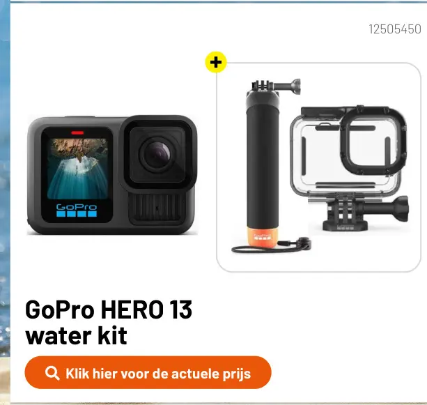 Promotie: GoPro HERO 13 water kit