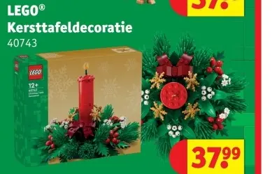 Aanbieding: Kersttafeldecoratie