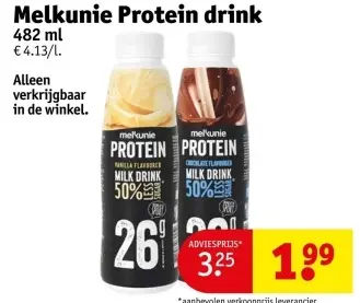 Promotie: Protein drink