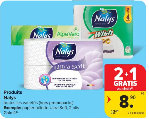 Offre: Papier-toilette