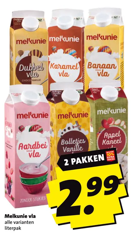 Aanbieding: Melkunie vla