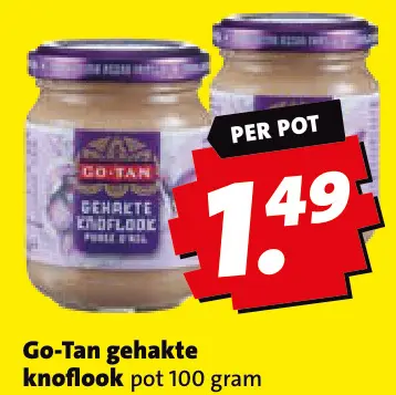 Aanbieding: Gehakte Knoflook