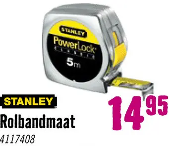 Aanbieding: STANLEY Rolmaat Powerlock 19 mm, 5 meter