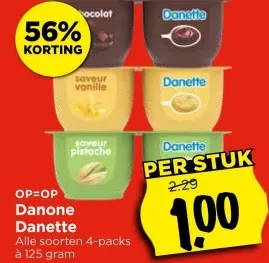 Aanbieding: Danone Danette