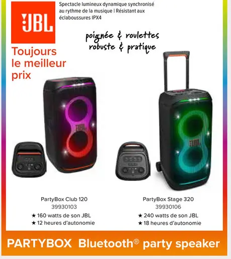 Offre: PartyBox Club 120