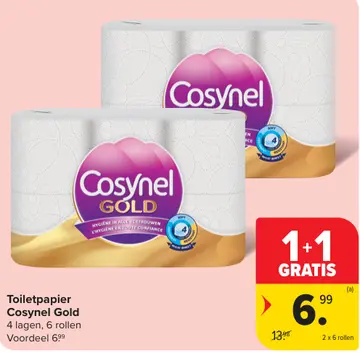 Aanbieding: Toiletpapier Cosynel Gold