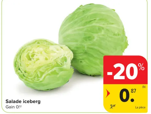 Offre: Salade iceberg