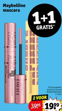 Aanbieding: Maybelline mascara
