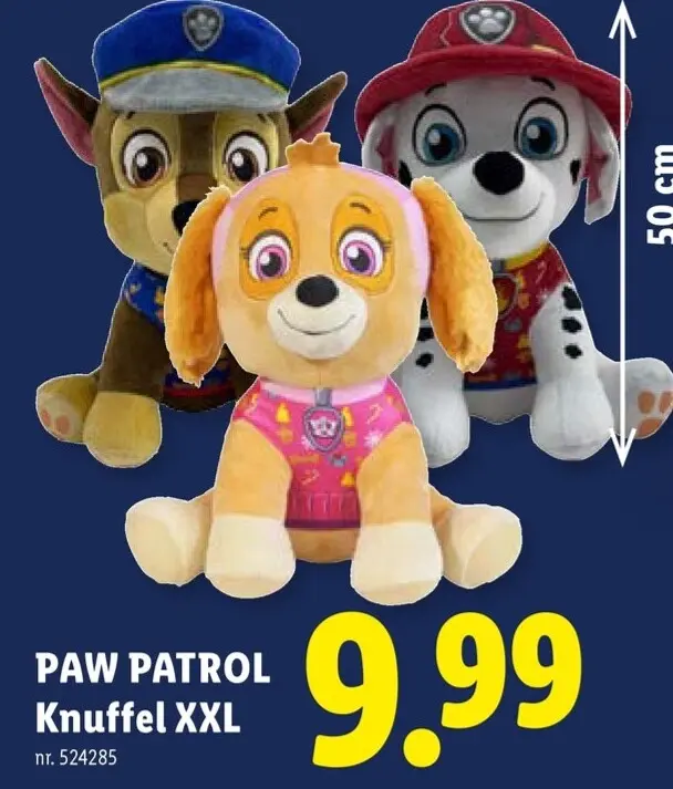 Promotie: PAW Patrol Knuffel