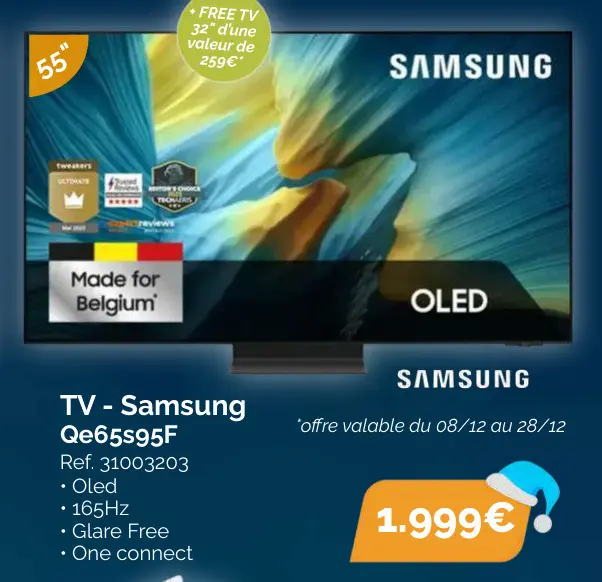 Offre: TV - Samsung Qe65s95F